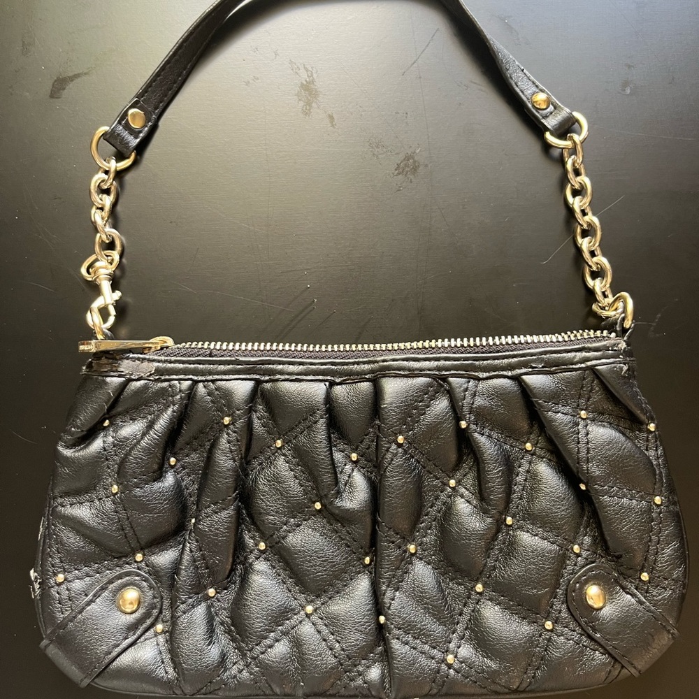 Black Mini Bag Y2K style